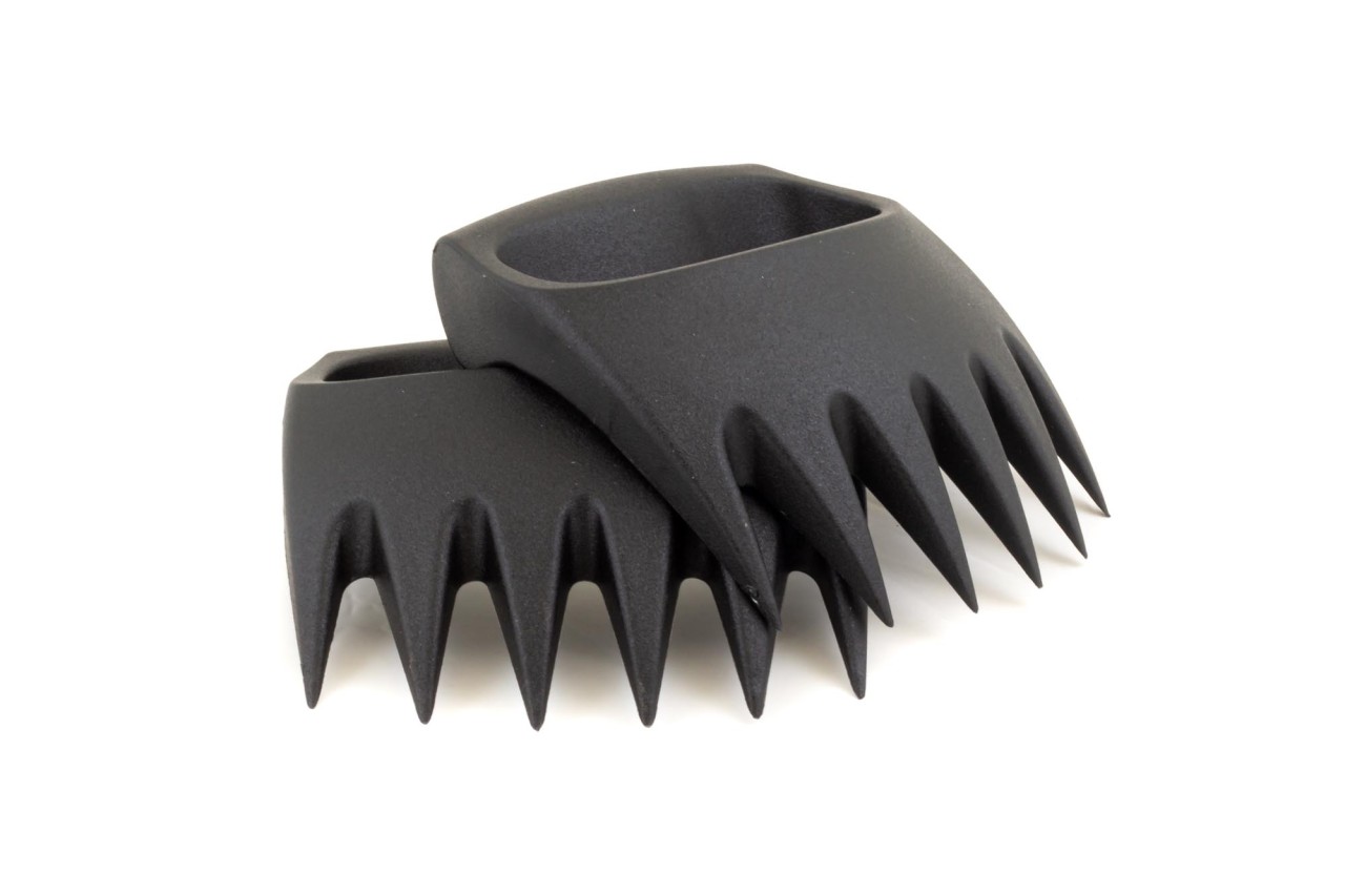 Pulled Pork Claws Set van 2 gemaakt van hittebestendig plastic