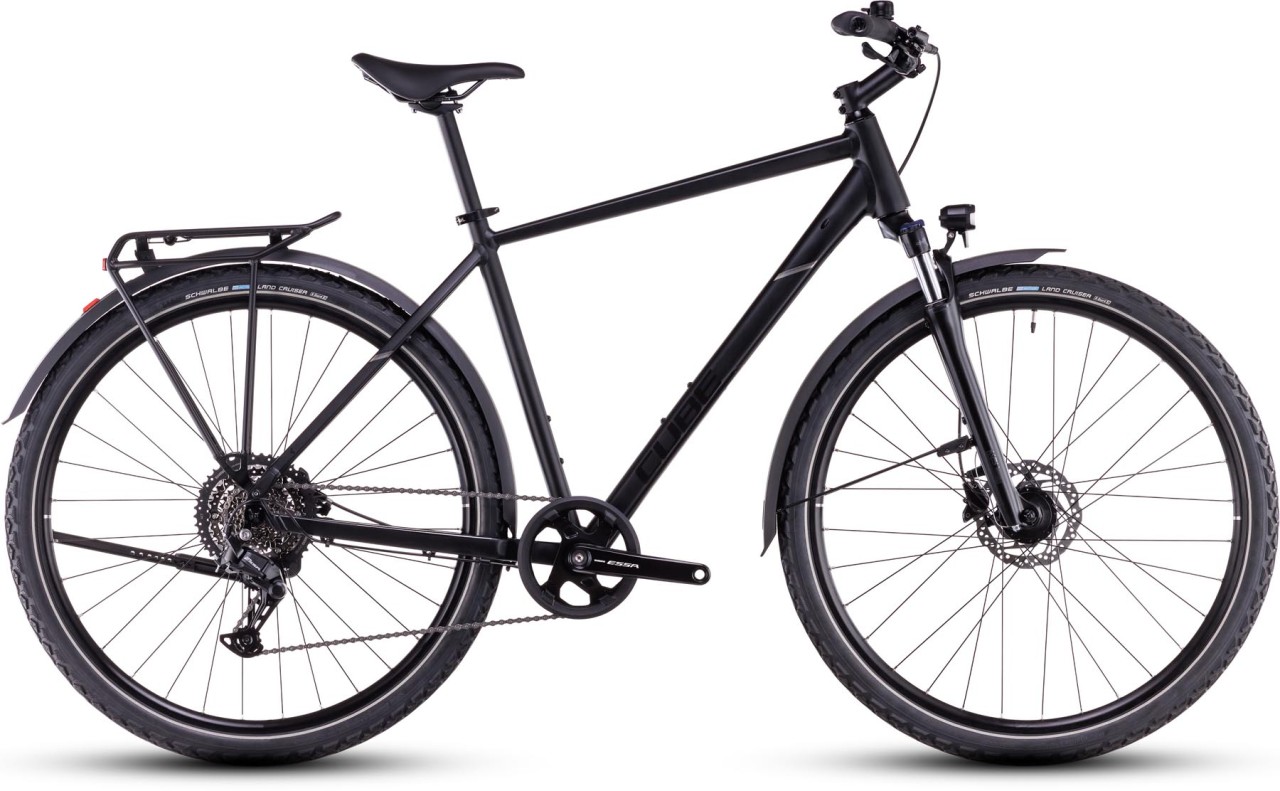 Cube Nature ONE Allroad black n black 2025 - Crossfiets Heren