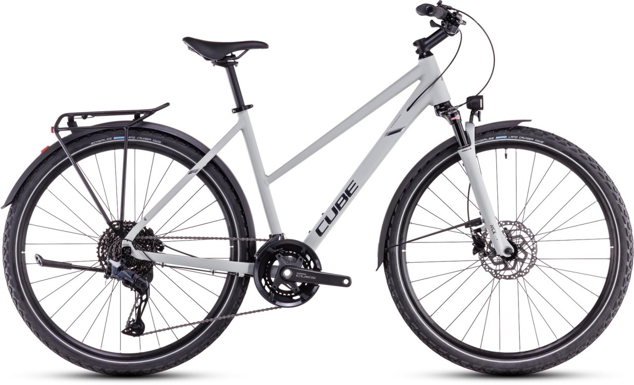 Cube Nature EXC Allroad seasalt n pyrite 2025 - Crossfiets Dames