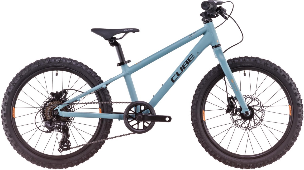 Cube Acid 200 Disc tealblue n orange 2025 - Kinderfiets 20 inch