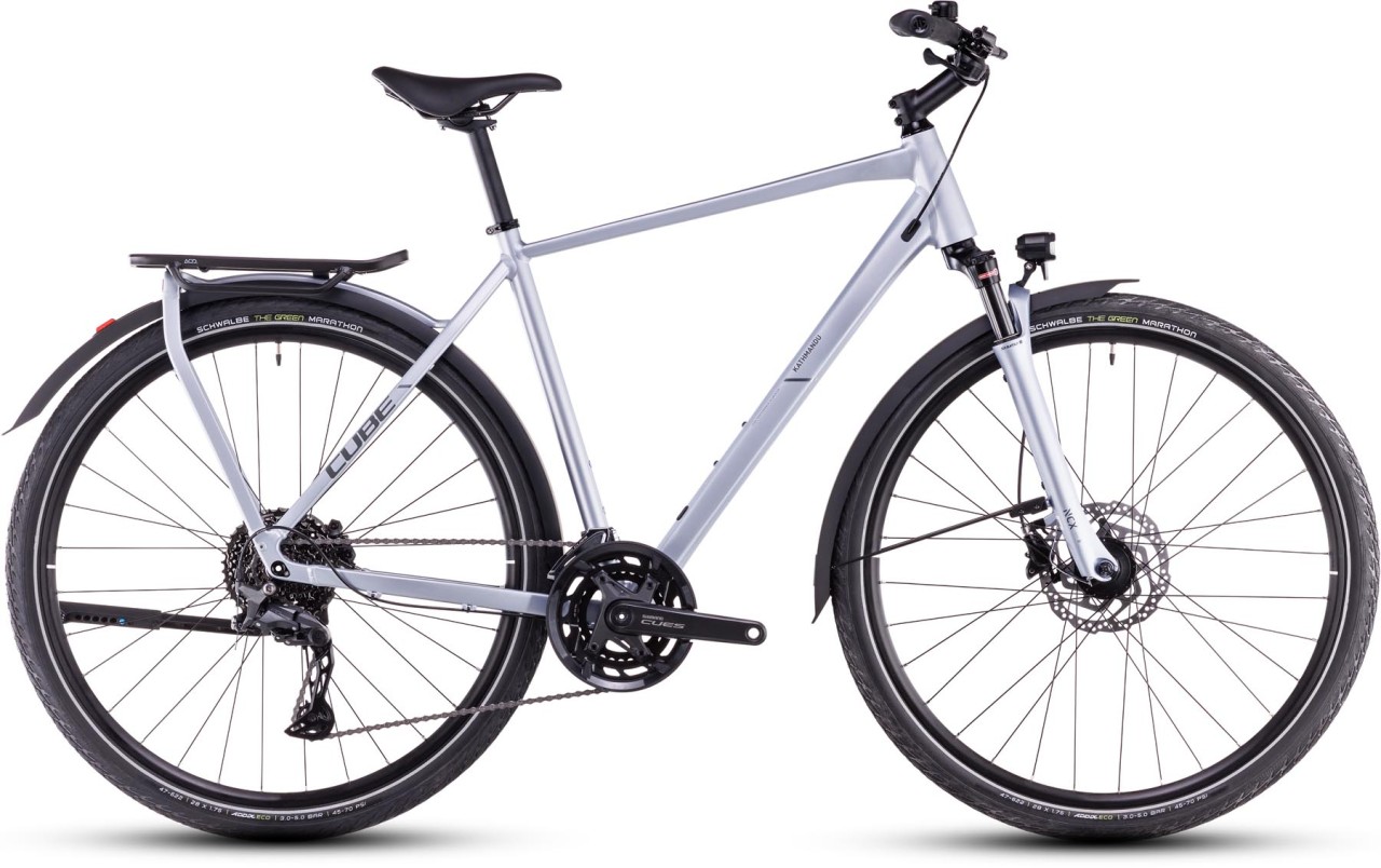 Cube Kathmandu Pro silverblue n grey 2025 - Trekkingfiets Heren