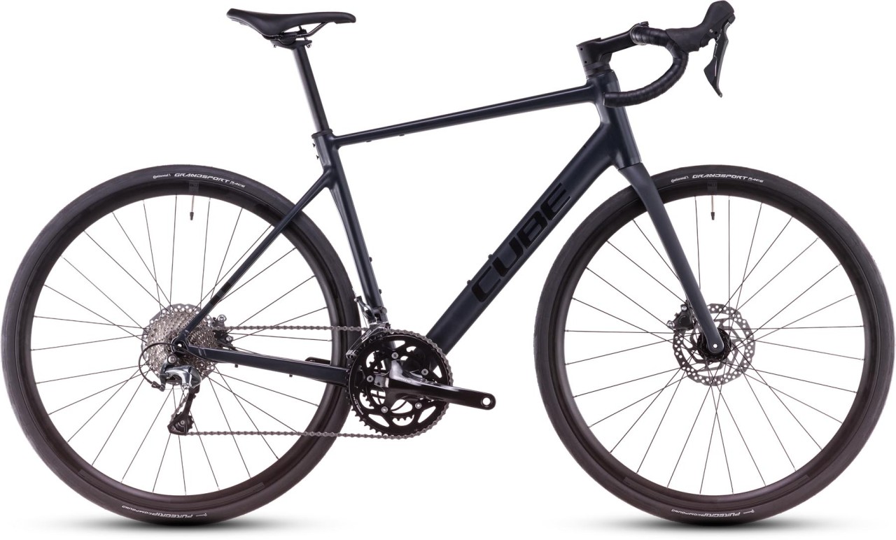 Cube Attain Race night n black 2025 - Aluminium Racefiets