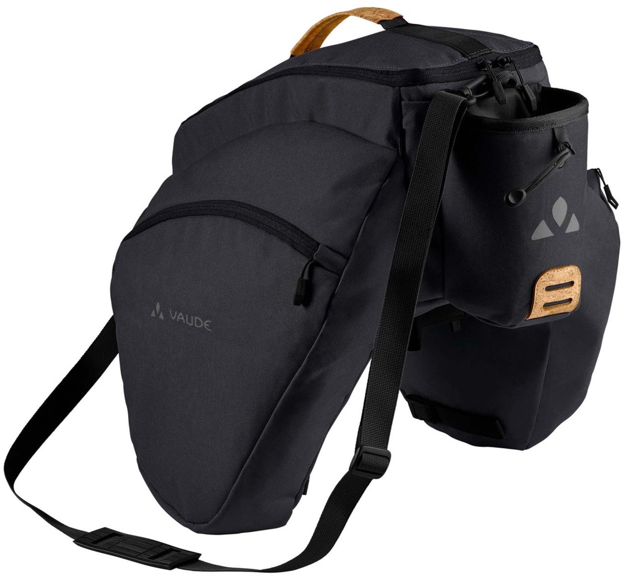 Vaude eSilkroad Plus draagtas, zwart