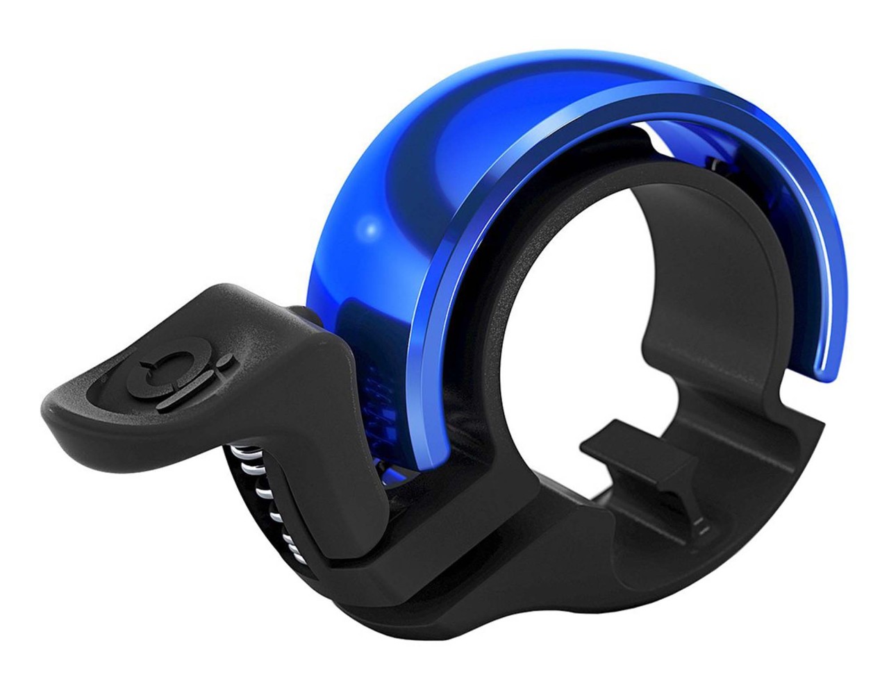 Knog Bell Oi klein zwart/blauw | Diameter stuur: 22,2 mm