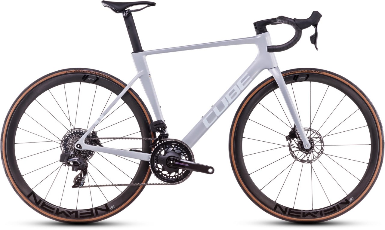 Cube Litening AIR C:68X Pro foggrey n white 2025 - Carbon Racefiets