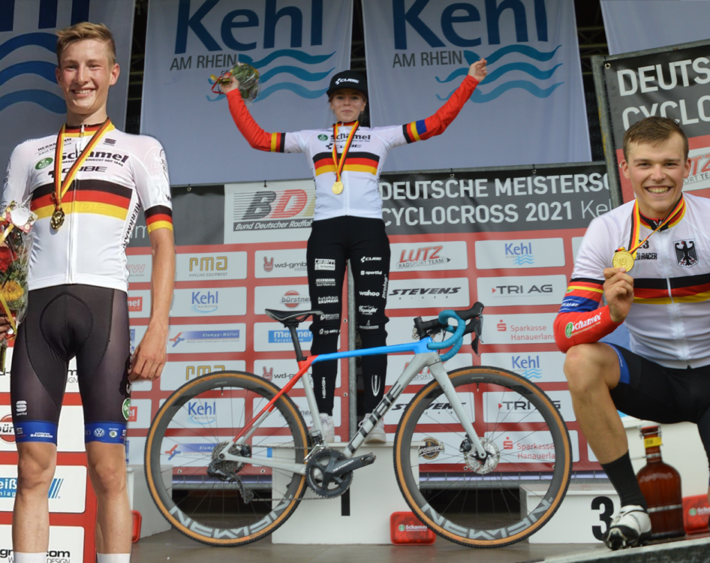Drie Duitse kampioenschappen veldrijden op de CUBE Cross Race C:62