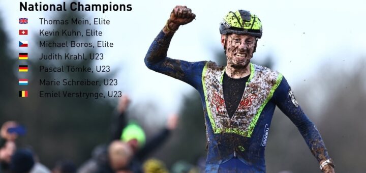 CUBE scoort bij nationale kampioenschappen veldrijden