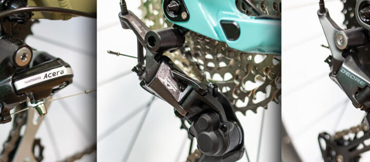 Shimano groepsets MTB