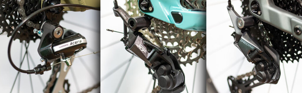Shimano groepsets MTB