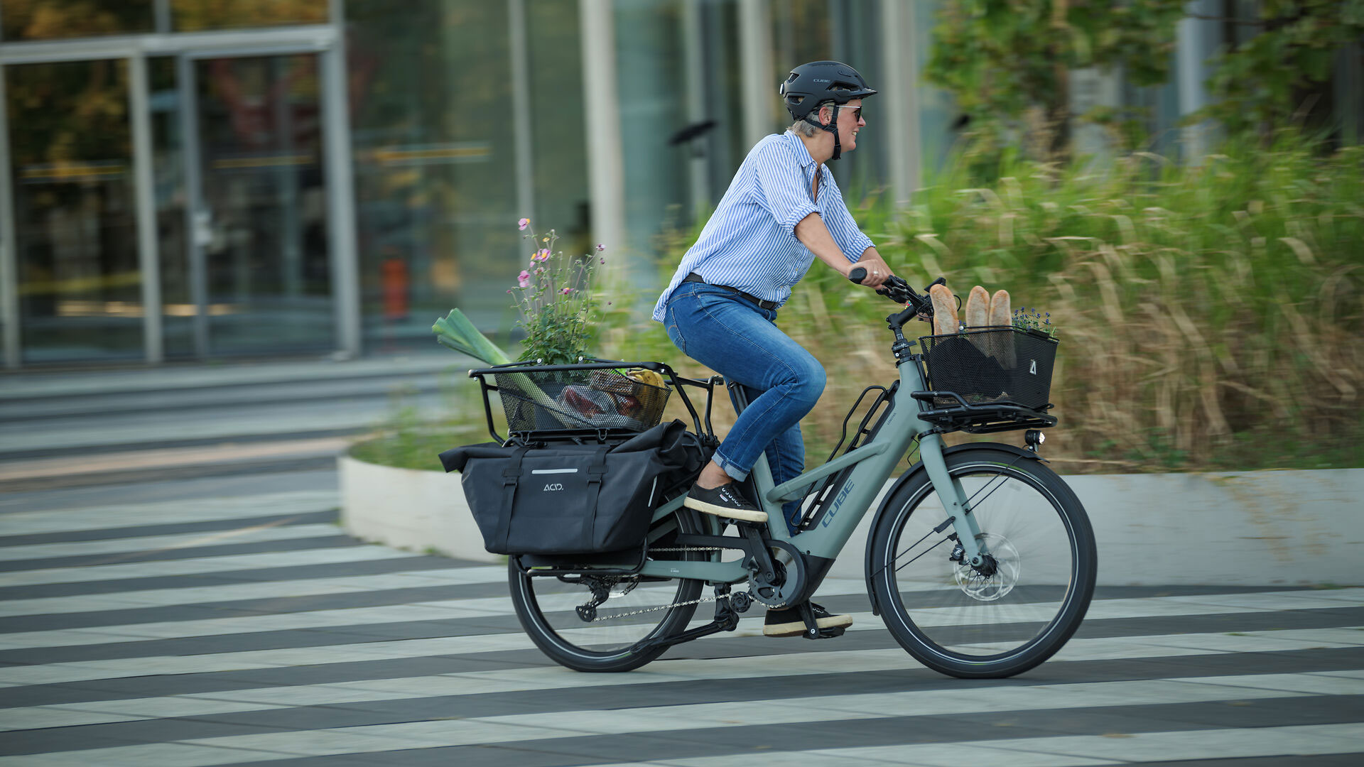 Cube Longtail Hybrid 26 inch Bakfiets