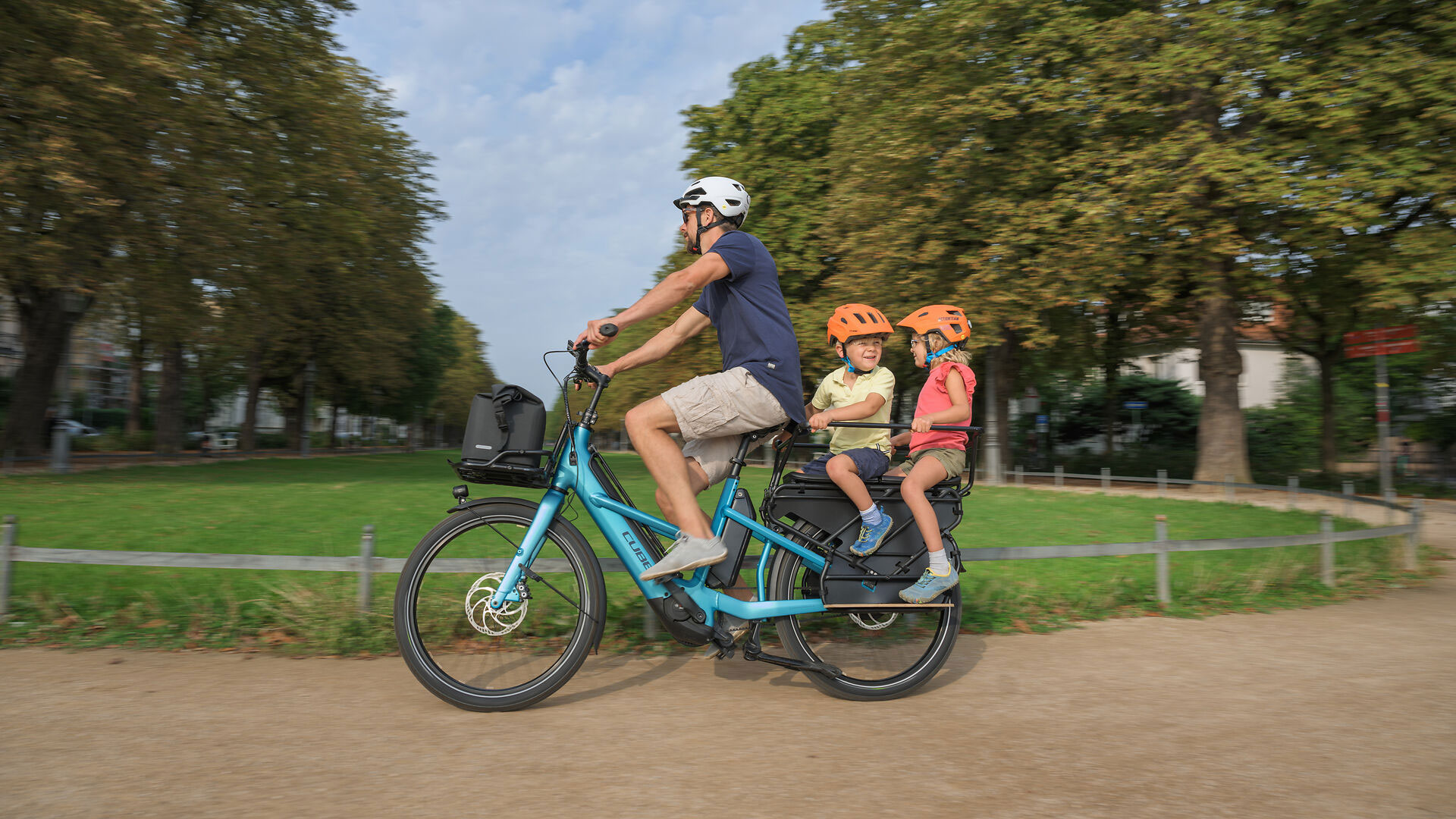 Cube Longtail Hybrid Family Bakfiets E-Bike