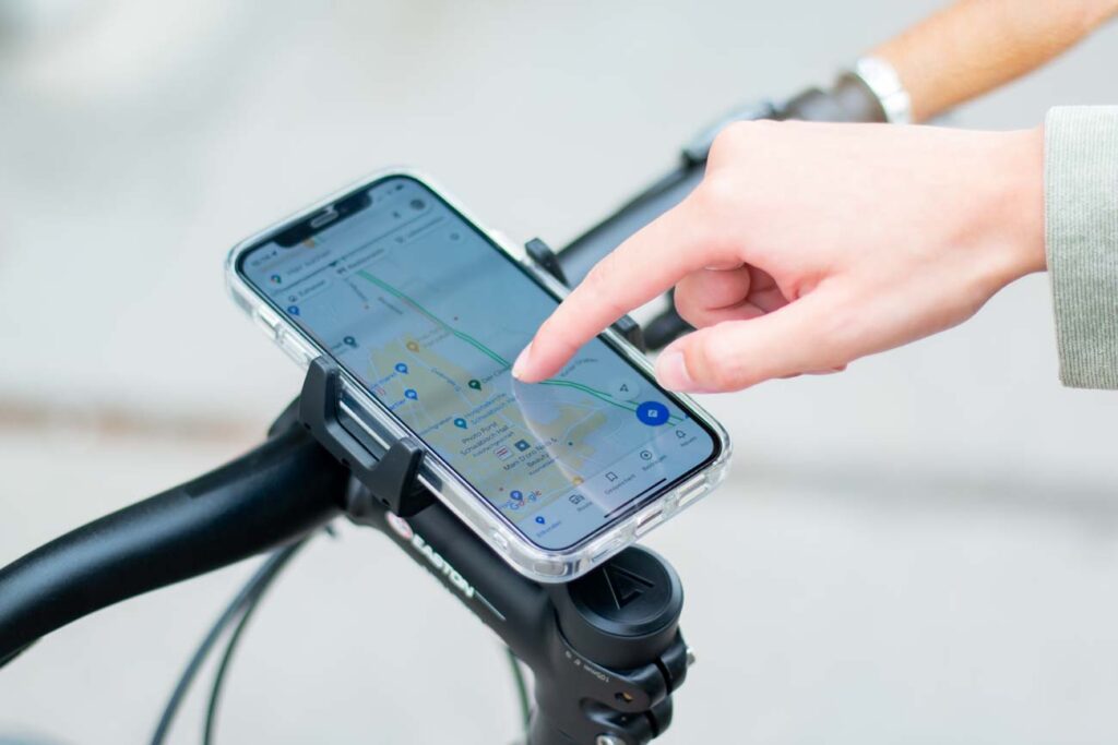 mobiele houder - fiets